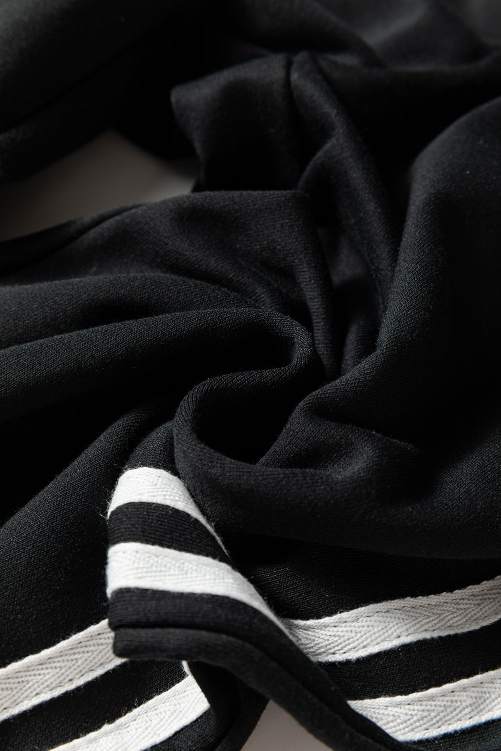 Varsity Striped Detail Crewneck and Sweatpants 2pcs Outfit (Other Colors)