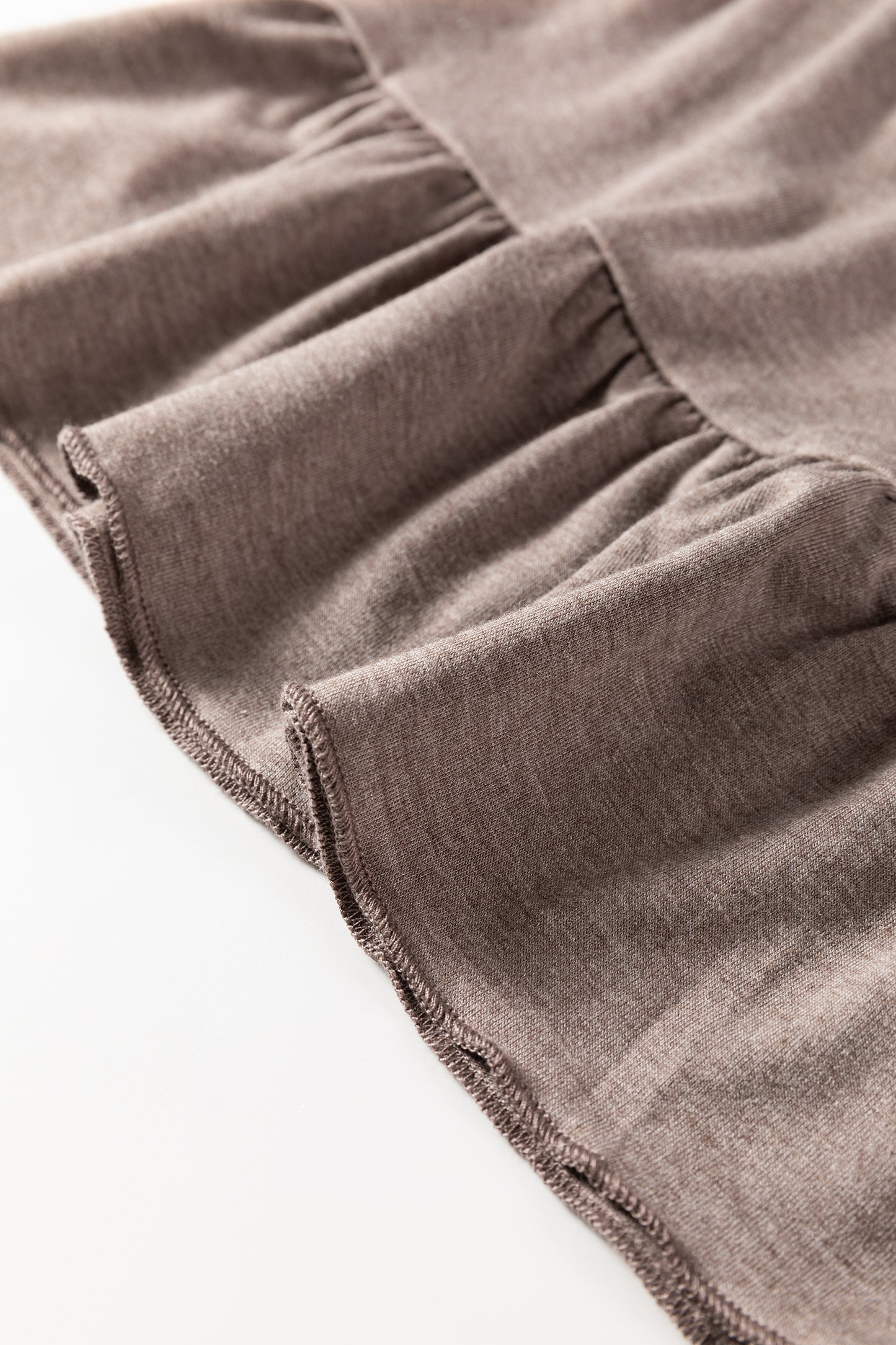 Ruffled Wide Leg Pull On High Waist Pants with Pockets (Other Colors)(Extended Sizes)