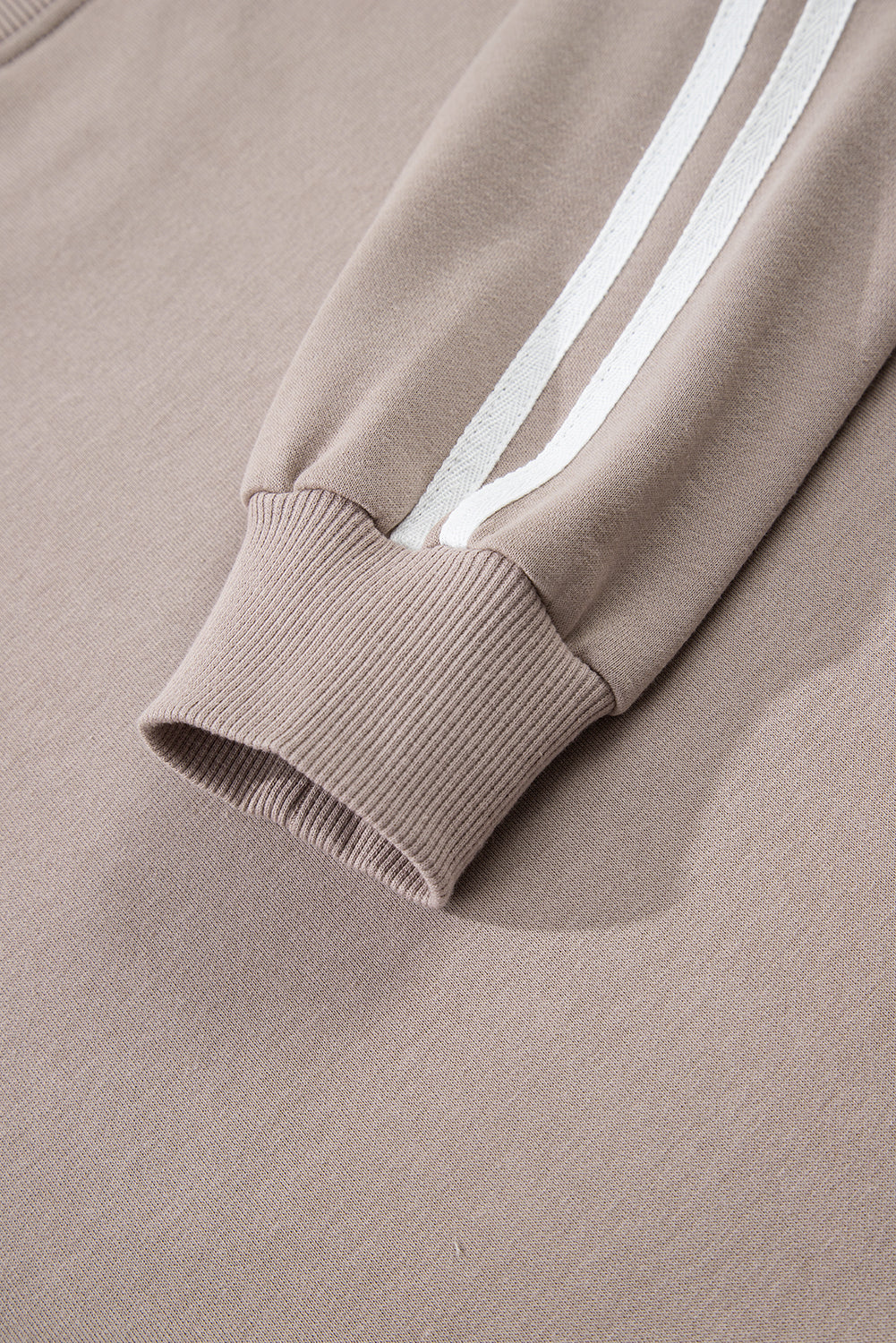 Varsity Striped Detail Crewneck and Sweatpants 2pcs Outfit (Other Colors)