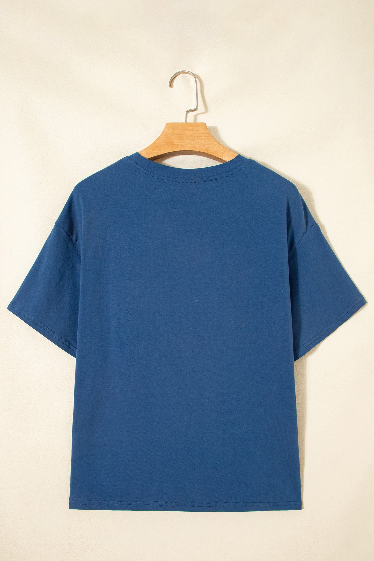 Color Block Chest Pocket Patched Casual Short Sleeve Top (Other Color)