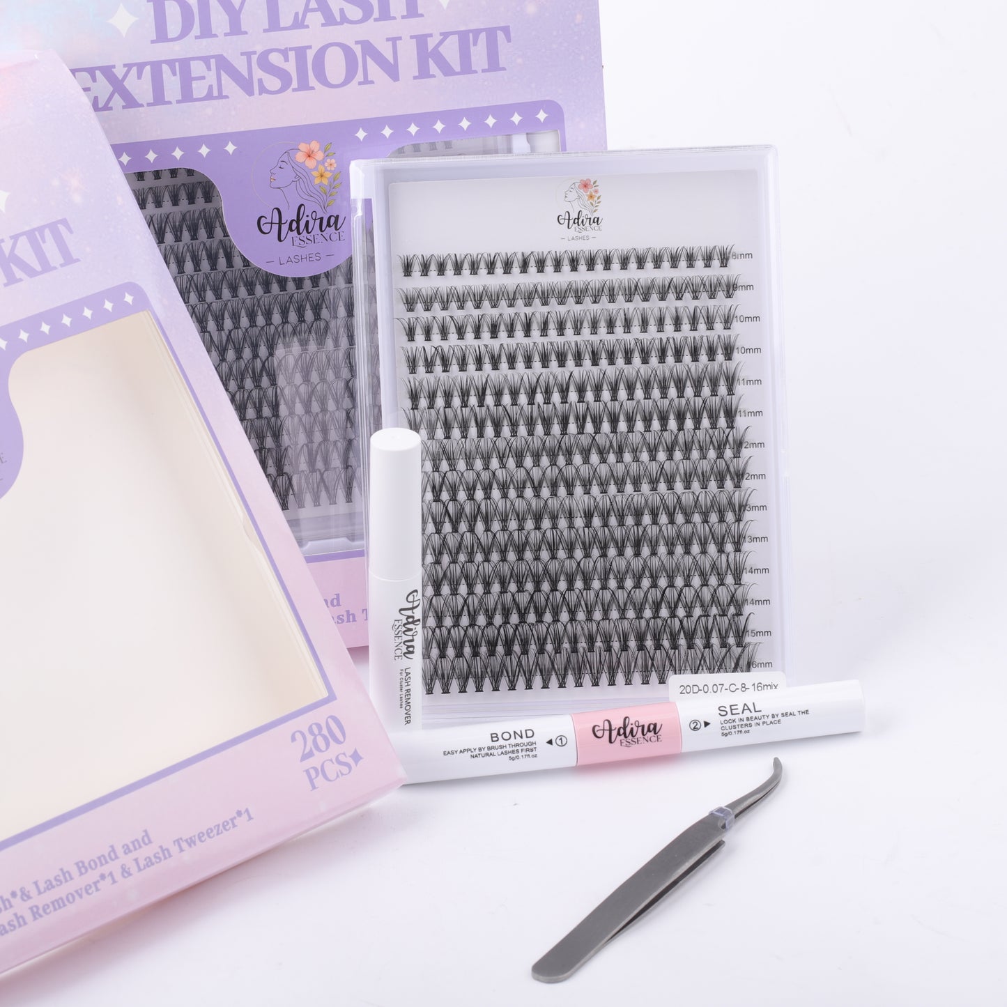 Wispy Cluster Lashes Kit