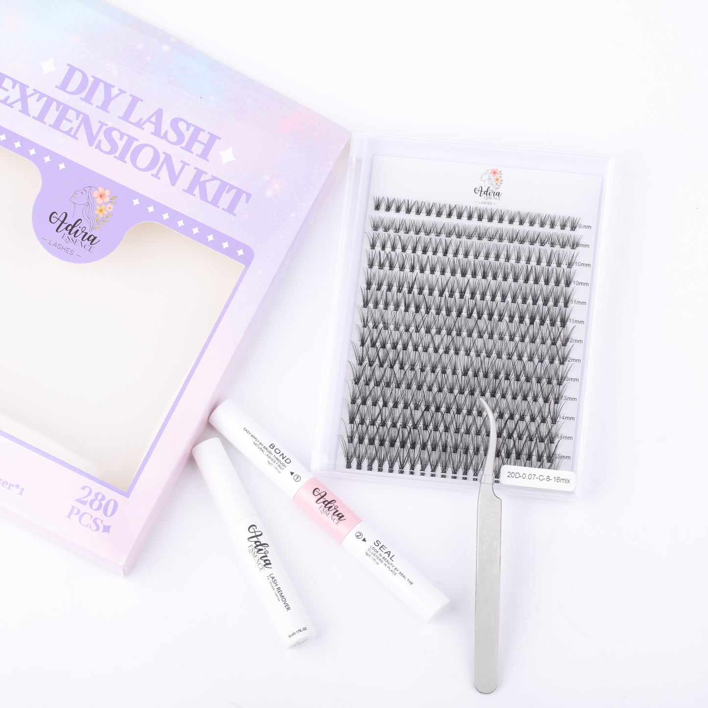 Wispy Cluster Lashes Kit