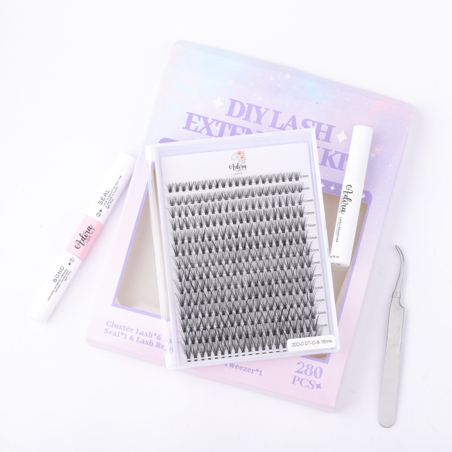 Wispy Cluster Lashes Kit