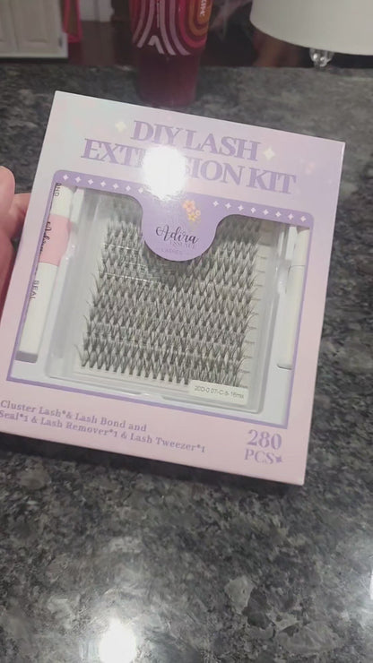 Wispy Cluster Lashes Kit